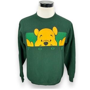 Vintage Winnie Pooh Disney Store Crew Neck Sweatshirt S